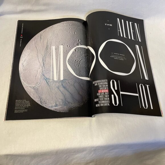 National Geographic October 2023 Space Night Sky Poster Back to the Moon Univers - Picture 11 of 12